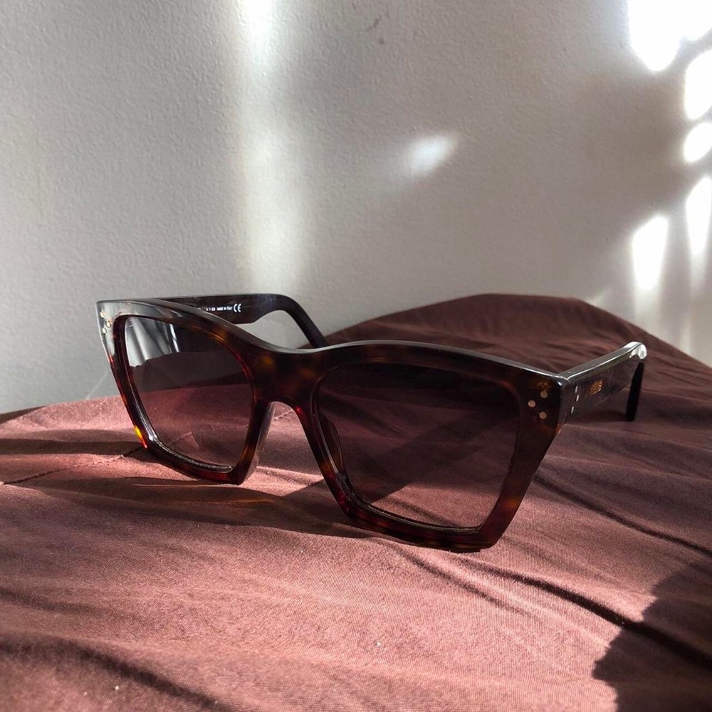Celine Tortoiseshell Sunglasses